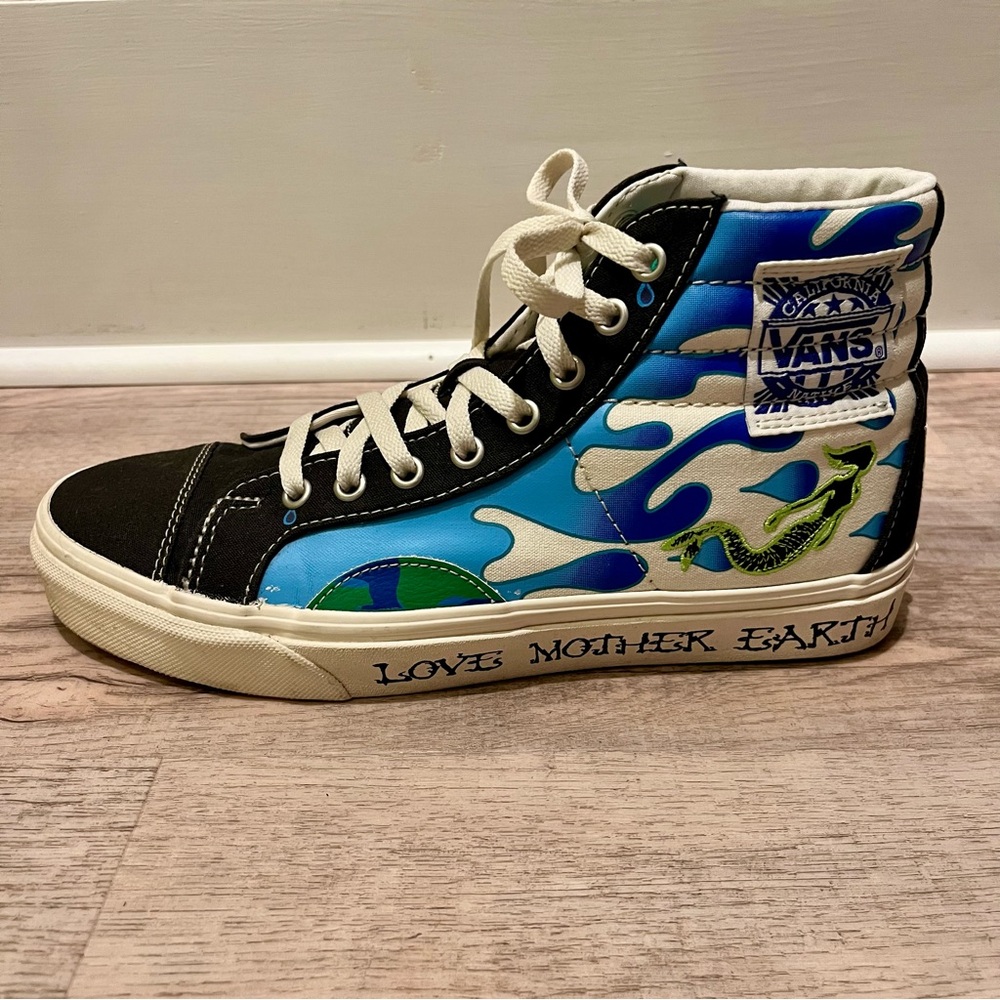 Vans Earth Elements Style 238 Hi Top Men’s Skate Shoes Sneakers - Picture 7 of 15
